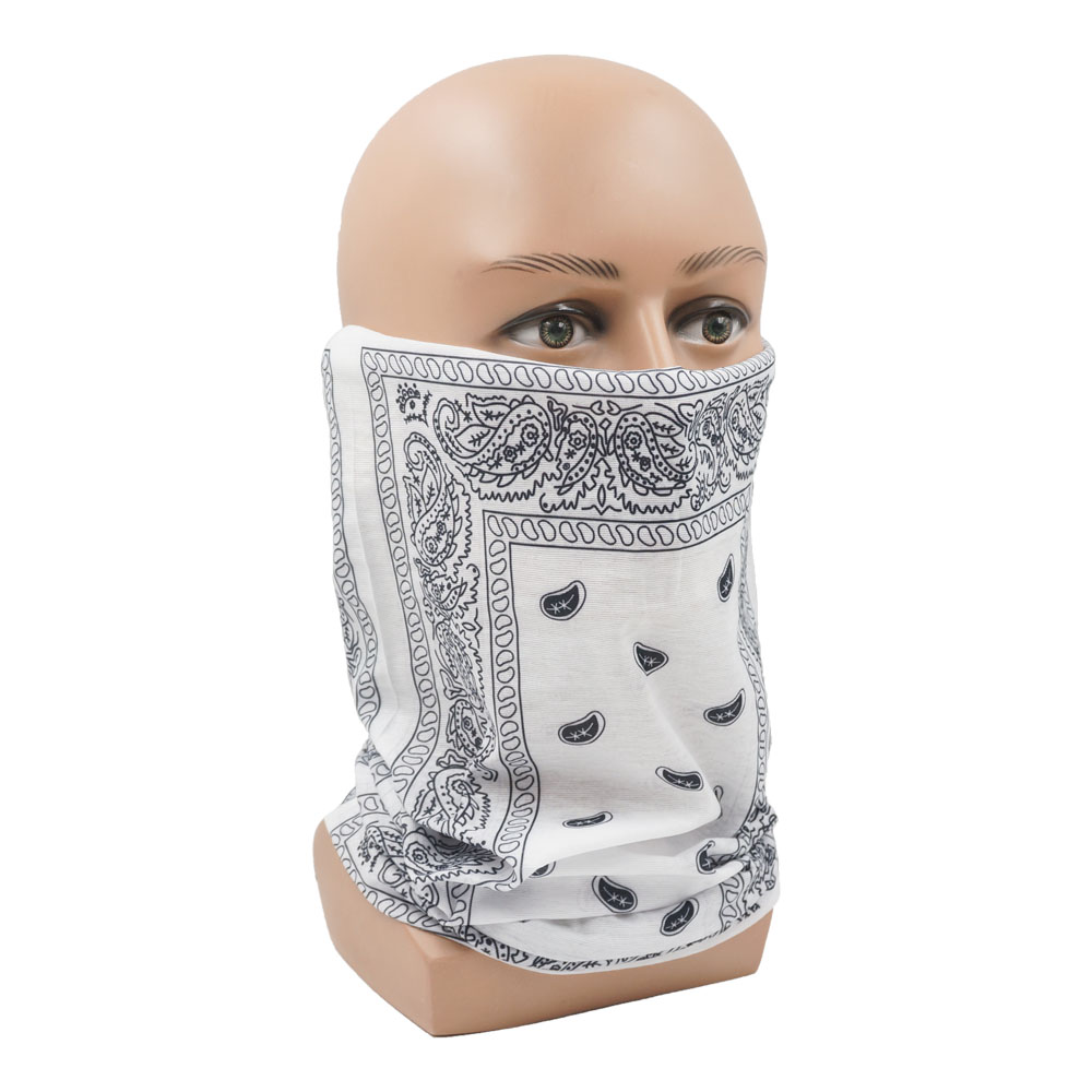 Белый пейсли Neck Gater Tube д – обзор и цена Cycling Gear For Women
