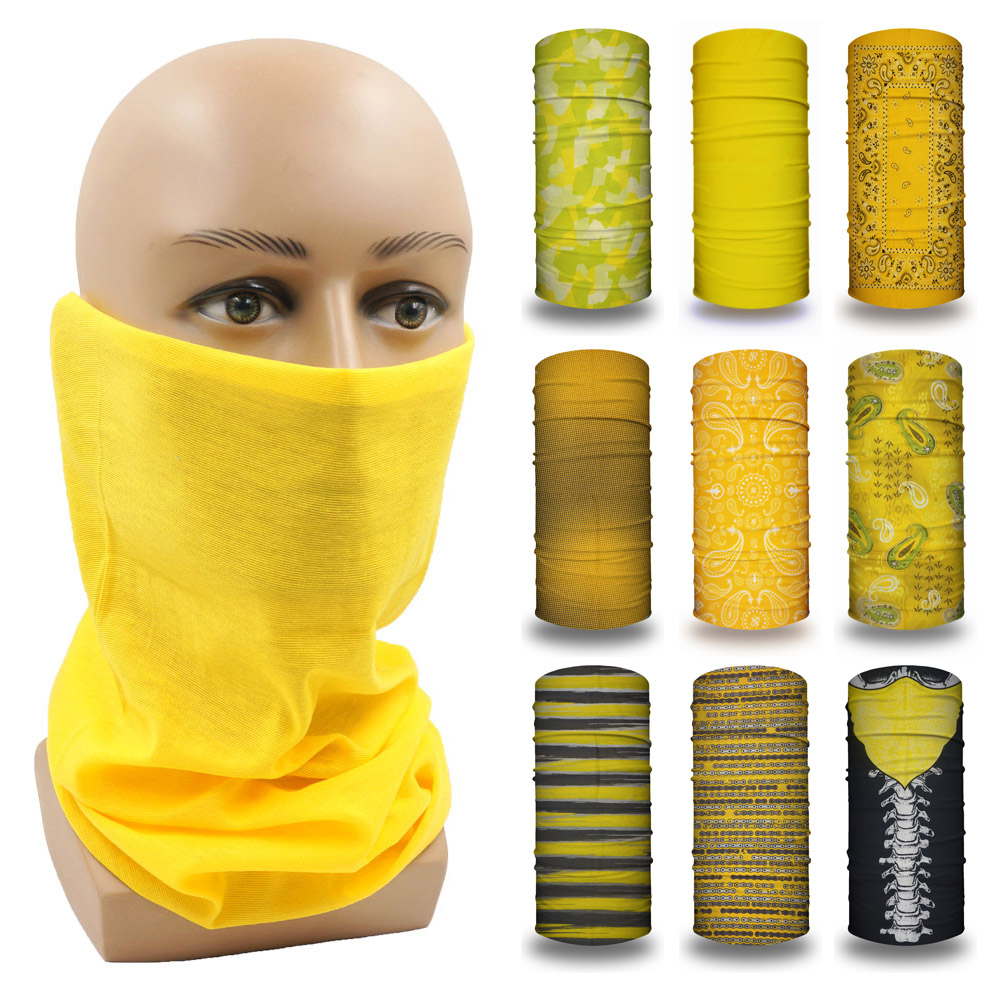 Желтая бандана для улицы, женс – обзор и цена Yellow Cycling Gear