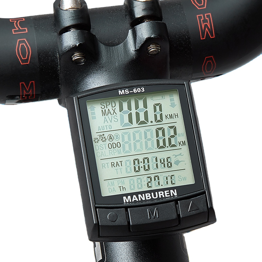 Цифровой LED-спидометр для вел – обзор и цена Bike Speedometer
