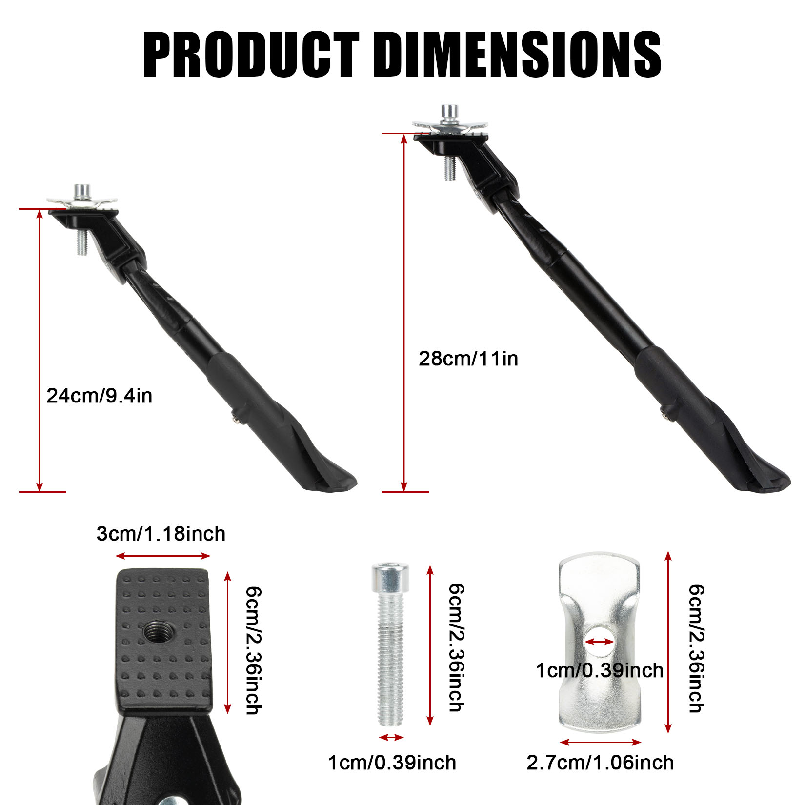 Центральная подножка для велос – обзор и цена Bicycle Kickstand